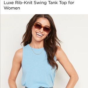 Old Navy Luxe Ribbed Tank Top